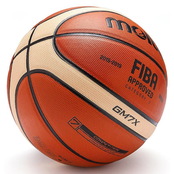 Basketball af høj kvalitet - officiel læderstørrelse 7-Pu - Perfet