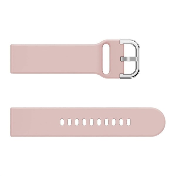 20 mm firkantet spænde silikone smart watch rem kompatibel med GarminMove Luxe/Move Style/Move 3-Perfet Pink Style E Garmin Vivoactive 3