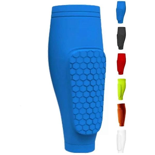 Shin Defender KidsShindefender Kompressionsærme med Honeycomb Pads-Perfet bule S