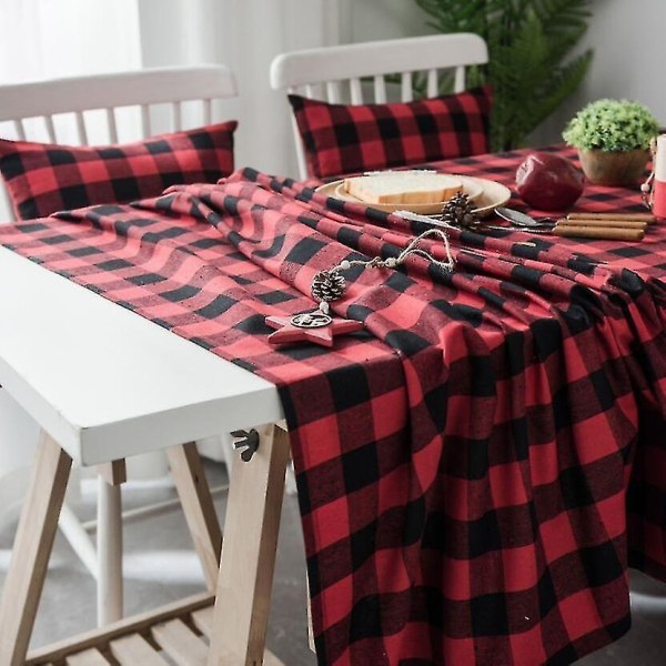 julbordsdekoration Cover Bomull Linne Duk HemTextil Manteles - Perfet