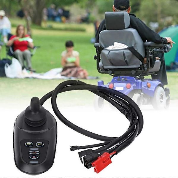 Universal 24V Elektrisk Rullstolsjoystickkontroll för Elektriska Rullstolar, Intelligenta Robotar - Perfekt