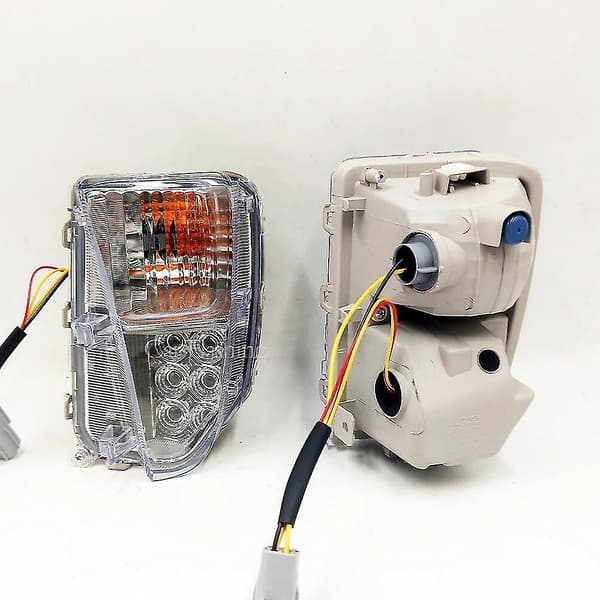 Kompatibel med Toyota Prius Zvw30 2012 2013 2014 2015 LED Tåkelys Kjørelys Frontfanger Tåkelys DRL Tåkelysmontering - Perfekt Left and right