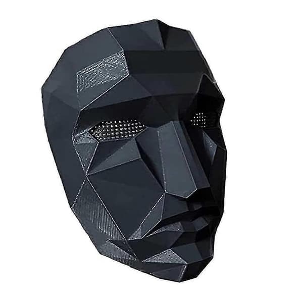 Squid Game Kostym Mask Ansiktsskydd Maskerad-Perfekt