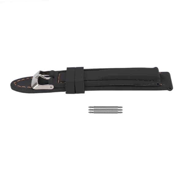 20 mm justerbar silikonklokkerem med erstatningsrem