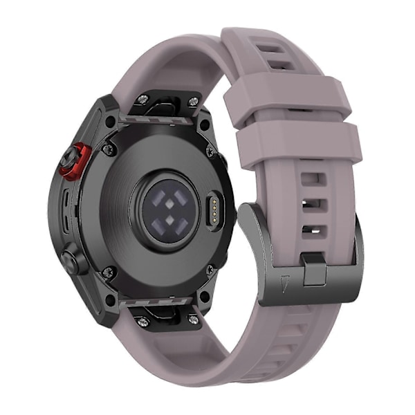 Silikonarmband 26mm för Garmin Fenix 7x/6x/5x Klocka Rem Loop Armband - Perfekt Purple