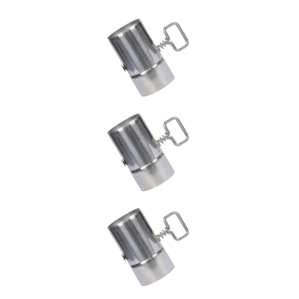 1/2/3/5 Langtidsholdbar komfur Skorsten Tilbehør til madlavning og - Perfet 6*12cm adjustable smoke pipe 3PCS