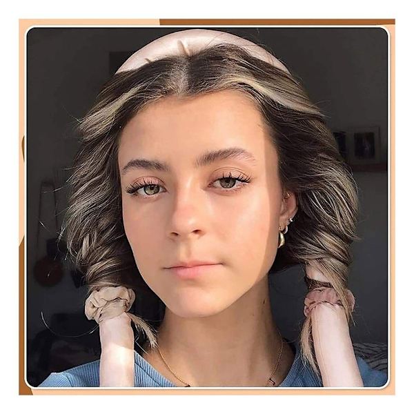 Heatless Curls Heatless Curling Ribbon Wave Shaper Mjukt pannband - Perfet