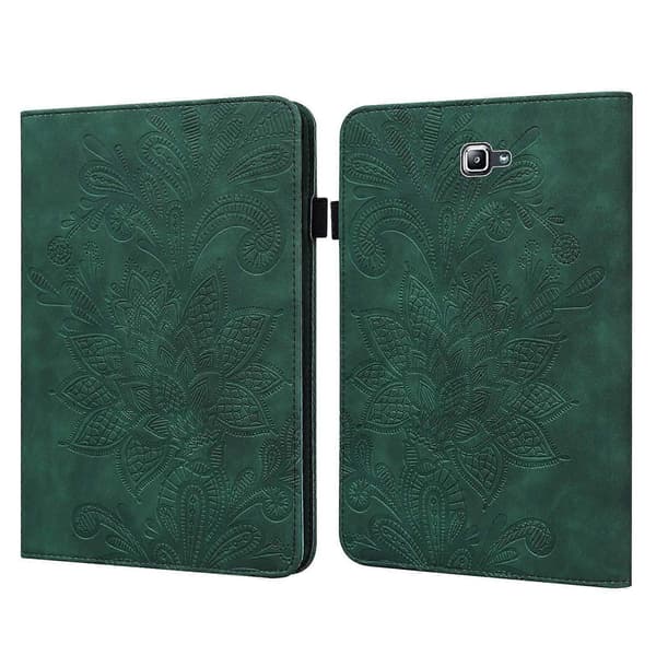 til Samsung Galaxy Tab A A6 10.1 tommer 2016 Læder Etui - Perfet Green