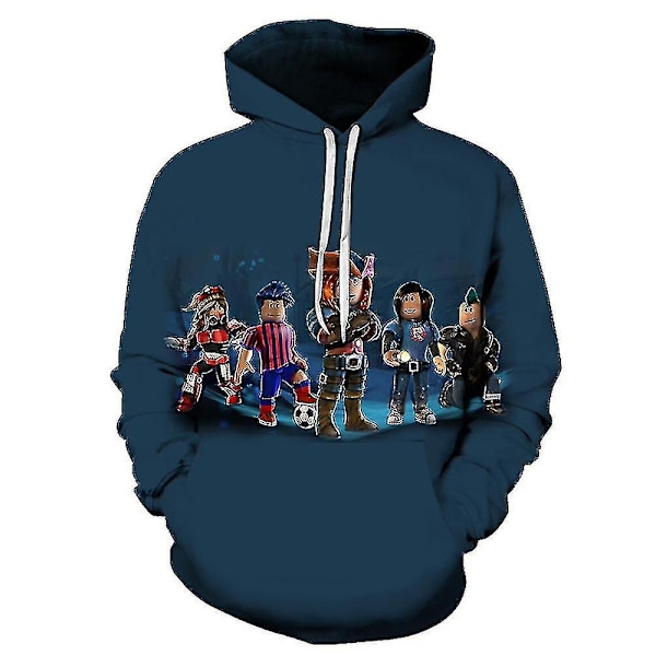 Roblox Børne Drenge Hoodie Trøje Hættetrøje Jumper Toppe Frakke-Perfet A 6-7 Years