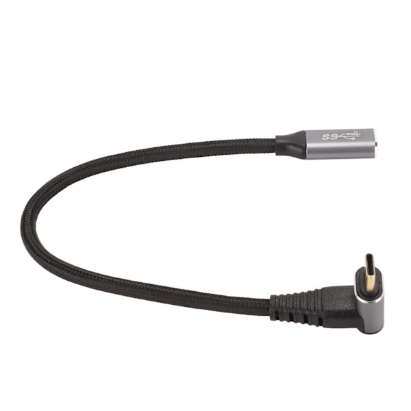 USB-C 31 hane-till-hona datakabel, stöder PD 100W snabbladdning, 10Gbps överföringshastighet, stöder 4K 60Hz upplösning, lämplig för spelkonsoler som