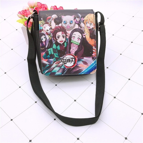 Demon Slayer Skuldervesker,demon Slayer Ryggsekk For Kamado Nezuko,demon Slayer Messenger Bags Gave For Anime Fans A916-422 - Perfet C