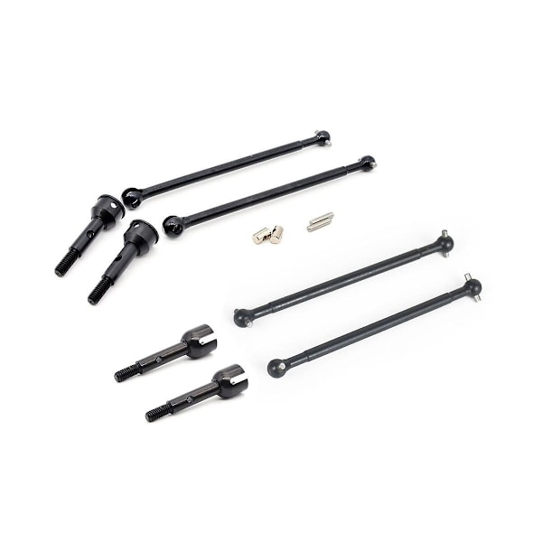 Metallisk for- og bakaksel CVD drivaksel egnet for ZD-10 DBX10 1/10 RC bil oppgraderingsdeler reservedeler Ac-Perfet