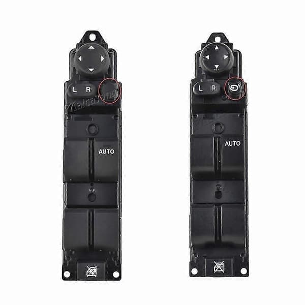 Ny Front Højre Side Master Vinduespejl Kontakt Kompatibel med 2008-2012 Mazda 2 Mazda 6 D652-66-350A med A-Perfet Folding Function