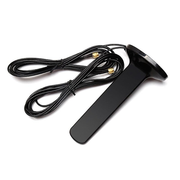 Gsm 4g 5g Antenn 600-6000mhz 12dbi Hög Förstärkning Omni Magnetisk Bas Antenn Sma Hane Ts9 Crc9 Kompatibel med Zte Cpe Huawei Wifi Router Modem-Perfet Sma male-3m cable