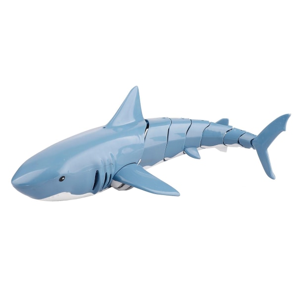 2,4 g fjernbetjening Shark Toy Racing Game Vandtæt højhastigheds julegave - Perfet Blue