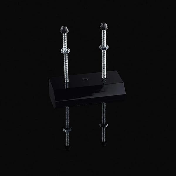 Ghost Hanger Skateboard Vægmontering Deck Display Luksus, sort-Perfekt
