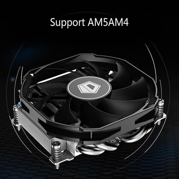 ID-COOLING IS-30 94x30mm Lågprofil Kylfläkt 4Pin PWM Högt Lufttryck-Perfekt Intel special editio