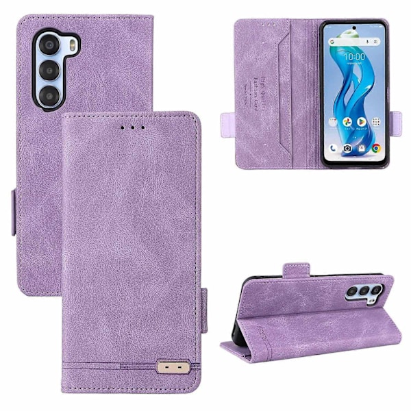 Læder Telefon Cover Kompatibelt med ZTE Nubia S 5G A403ZT-Perfet Purple