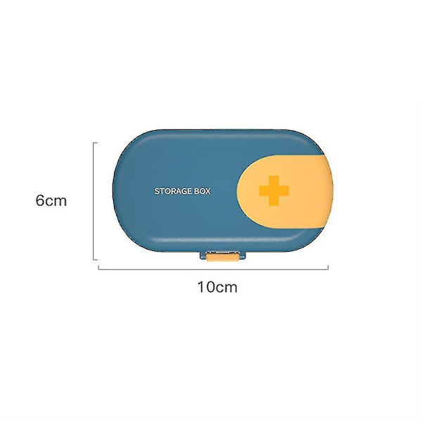 Travel Portable Pill Box Pill Cutter - Perfet