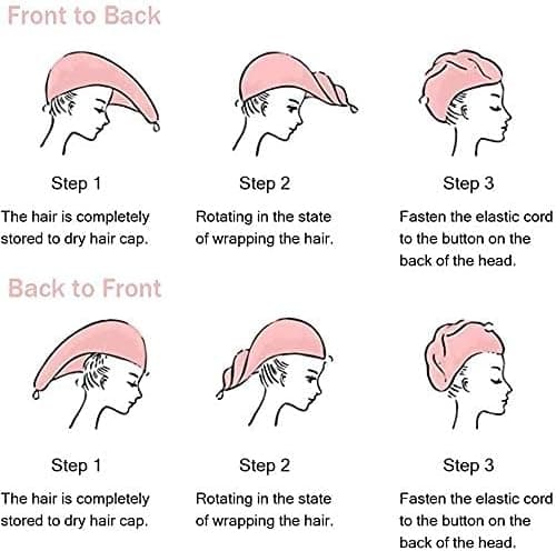 Turbanhåndkle, hårturban, håndklehår, håndklehåndkle, hode Beige+brown