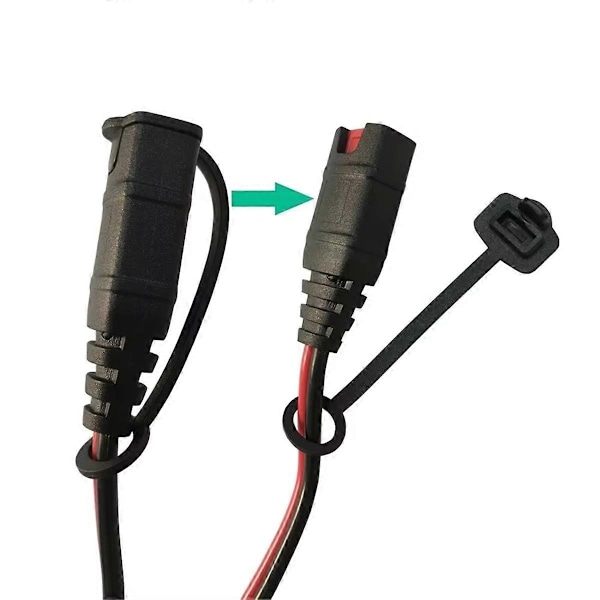 53CM 16AWG Ledningsnet med X-Connect Øjeterminaler Kompatibel med Noco Batterioplader Batterivedligeholder Lea-Perfet