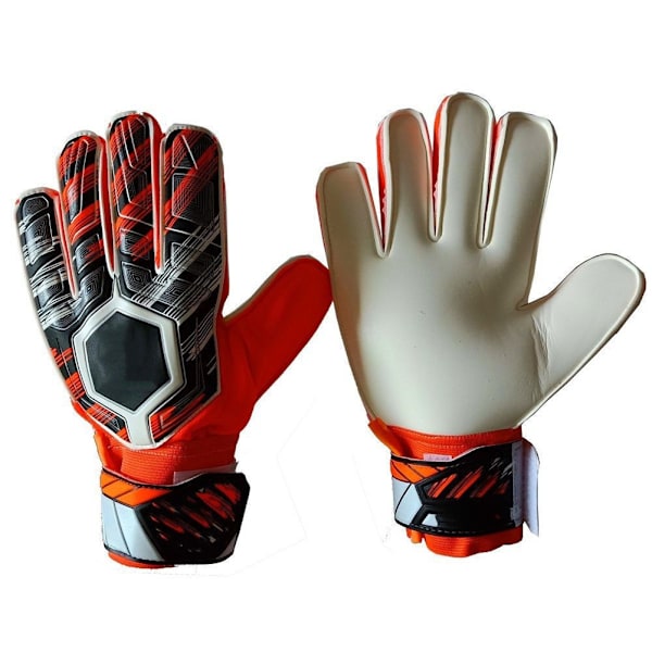 Latex Keeperhansker Fotballhansker Profesjonell For Barn Voksne orange #6