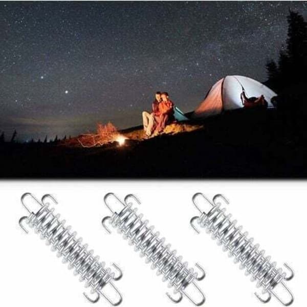 Firedelt solseilfjær, solseilspennfjær, spennfjær for solseil, spennfjær for campingtelt-YYANG