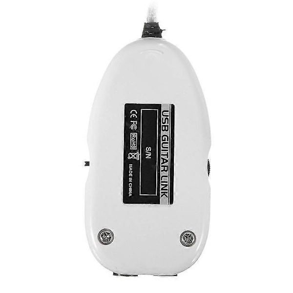6,3 mm Jack till USB-gitarrkabeladapter Gitarr till PC-inspelning Uppspelning Gitarr-effektkabel USB-gitarr-adapter - Perfet