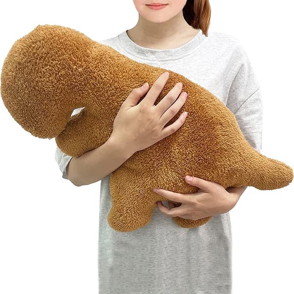 Ny Dino Nugget Kudde Hickblock Kudde Triceratops Plysch - Perfekt C C