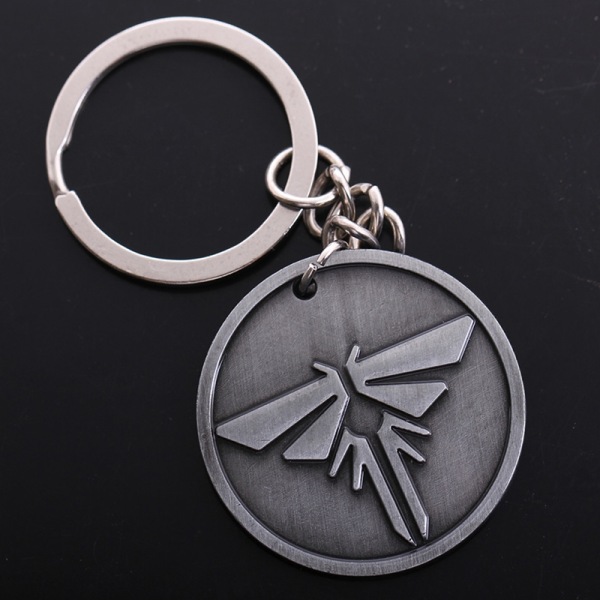 film The Last Of US Firefly Retro Souvenir Keychain Game Round - Perfet 1pc