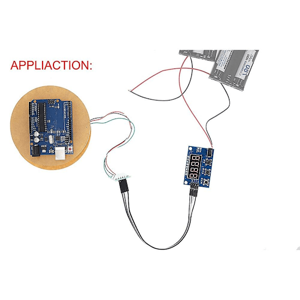 HX711 Vægtfølermodul Kit Digital Vægtføler A/D Modul 5KG Vægt til , Vægt Dis-Perfet