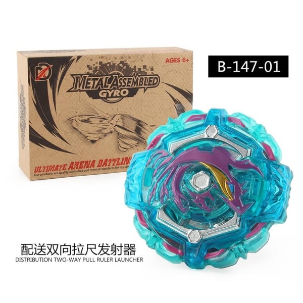 BX TOUPIE BURST BEYBLADE Spinning Top B-133 Ace Dragon.St.Ch DX Starter m/ Launcher Børn Til stede Toupie Metal Fusion God Top - Perfet B147-1