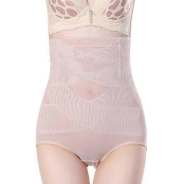 S-4XL Plus Size Slimmande Hög Midja Magekontroll Underkläder Kvinnor Shapewear Klädtillbehör Ny Body Shaper-Perfet B skin tone XXL