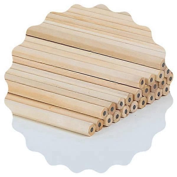 100 st Träpennor HB Hexagon Pennor Kontorsmaterial - Perfekt