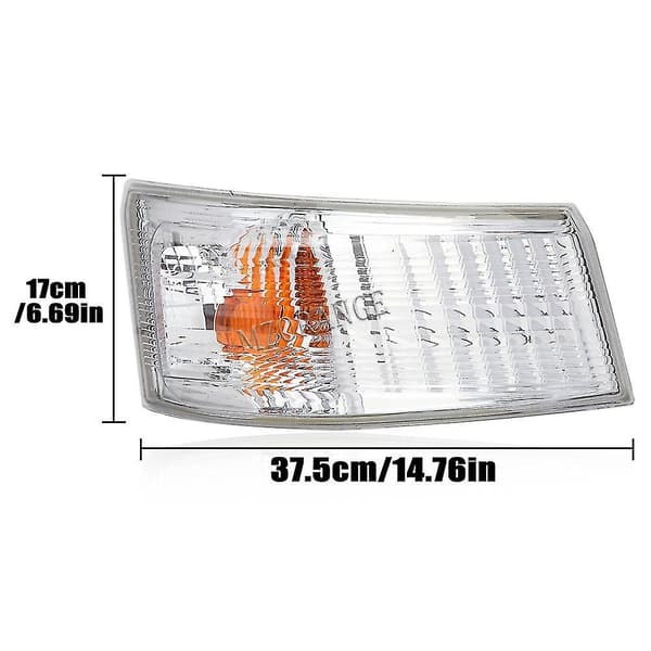 for Mitsubishi Canter Fuso Fe Fg 2012-2018 Hjørnelys Bil Front Tåkelys Blinklys Frontlykter Indikatorlampe Enhet-Perfet LEFT light