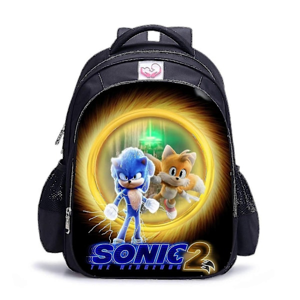 Anime Sonic Tecknad Spel Tecknad Anime Barnryggsäck - Perfekt 39
