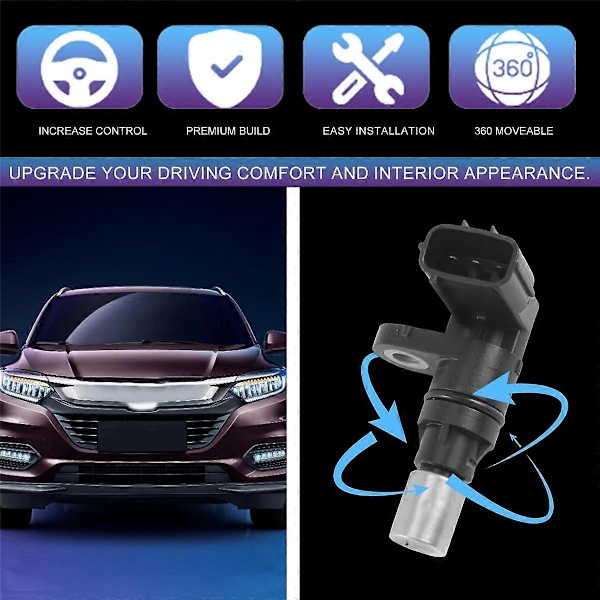 Automatisk växellåda utgående hastighetssensor kompatibel med HONDA Accord Civic CR-V FR-V Jazz 28820-PWR-013 28820PWR013-Perfet