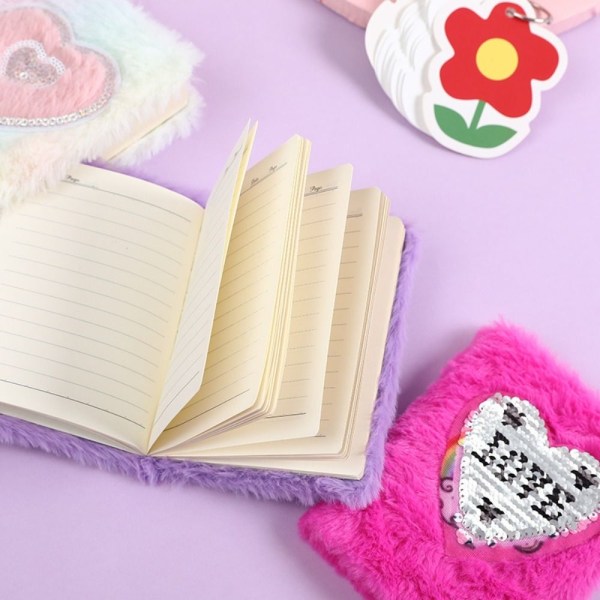 Mordely Unicorn Notebook Plysch ok Handkonto också Dagbok ok - Perfet