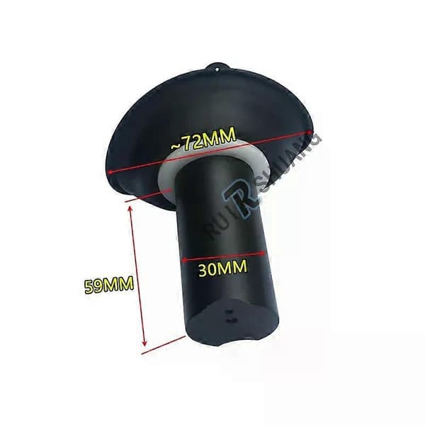 Kompatibel med Suzuki INTRUDER VS600 VS600GL FORRESTE BAGESTE Karburator Reparationssæt med Stempelmembran & Flyderdele - Perfekt E
