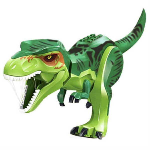 Indominus Rex xxl Large Dinosaur Figur Block Fit i fuld størrelse - Perfet En stor dinosaurie