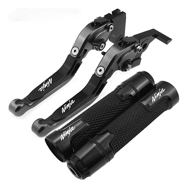 Broms- och Kopplingsspaksats för Kawasaki Ninja 400/300 - Perfekt Black