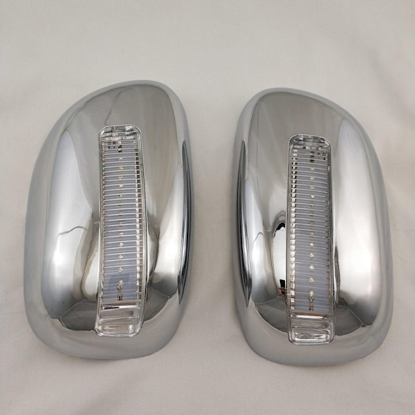 2001-2004 Toyota Corolla Avanza Succeed Probox Vios ABS Kromi Autopeilien Peilikannet LED-valoilla - Täydellinen NO LED