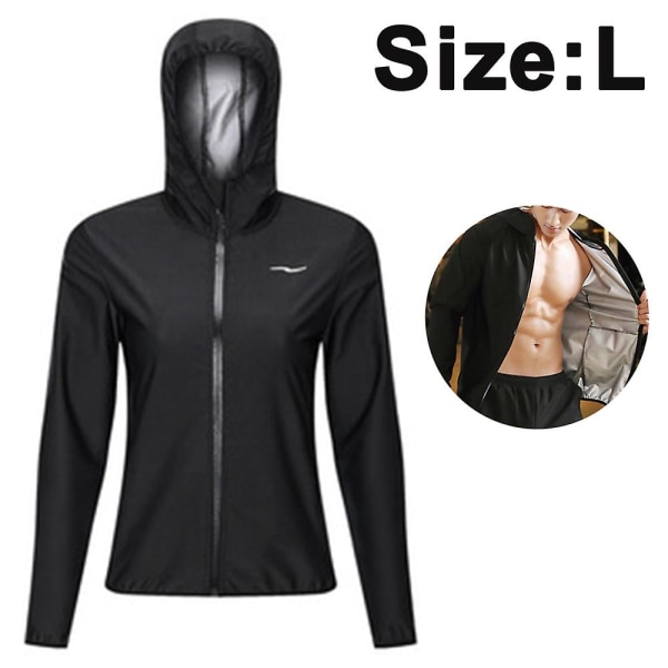 Bastu Suit Sweat Sportswear Anti Rip Boxning Träning Body Långärmad - Perfet Male L