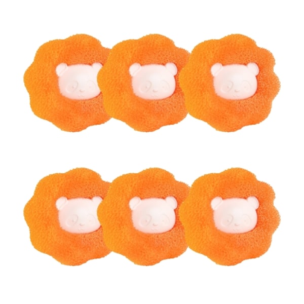 Pesupallo karvanpoistoon 6 kpl - Perfet Orange