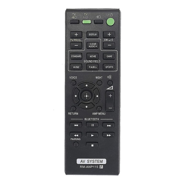 fjärrkontroll för Sony Soundbar högtalarkontrollerbyte Rm-anp115 - Perfet