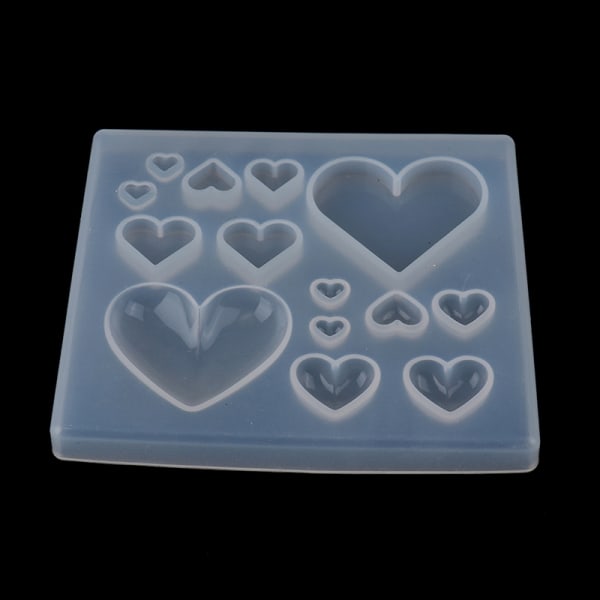Candy Heart Shape Sortiment Resin Cabochon Making - Perfet