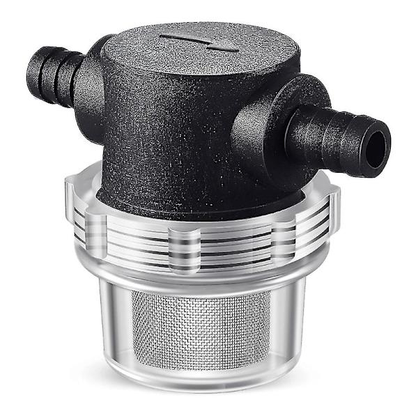 1/2 tommer Slange Vandpumpe Vandingssi  Vandpumpe Filter til Campingvogne Både - Perfekt A