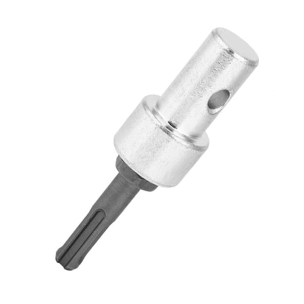 Rund skaft jordborr elektrisk borr adapter - 2 grop 2 spår - Perfekt