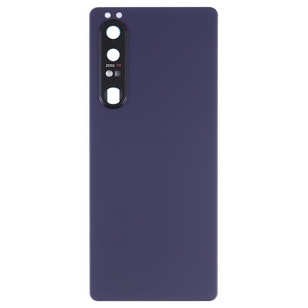 KOMPATIBEL Batterilucka med Kameralins Kompatibel med Sony Xperia 1 III-Perfet Purple