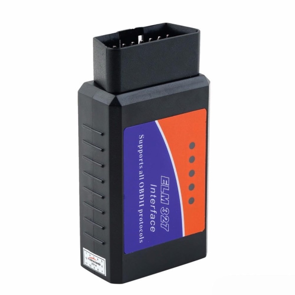 ELM 327 V1.5 Torque Bluetooth OBD2/OBD II -auton diagnostiikkaskanneri - Perfet black one size